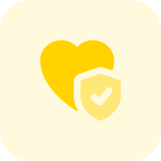 seguro de salud Pixel Perfect Tritone icono