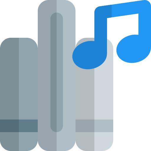 música Pixel Perfect Flat icono