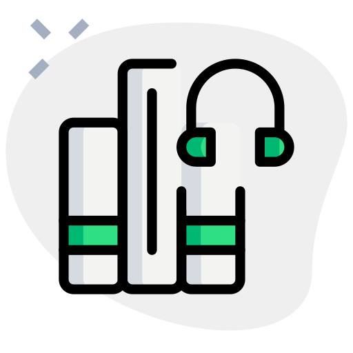 Audio book Generic Rounded Shapes icon