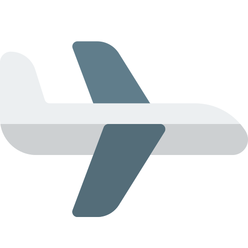 비행기 비행 Pixel Perfect Flat icon