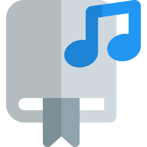 muziek Pixel Perfect Flat icoon