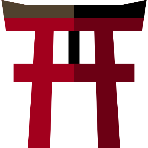 brama torii Basic Straight Flat ikona