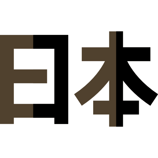 Japan Basic Straight Flat icon