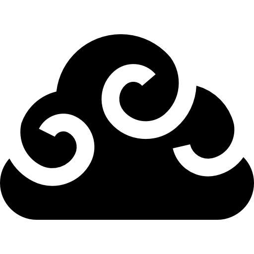 Cloud Basic Straight Filled icon