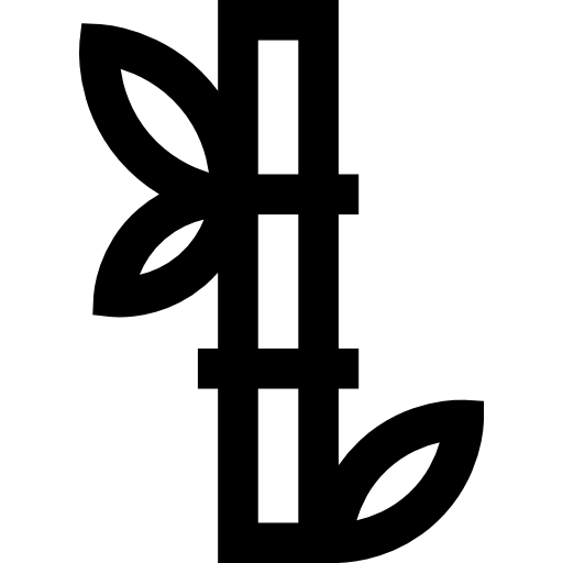 bambus Basic Straight Lineal ikona