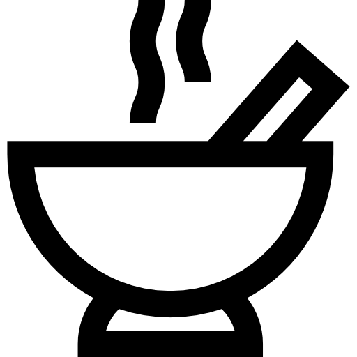 le potage Basic Straight Lineal Icône