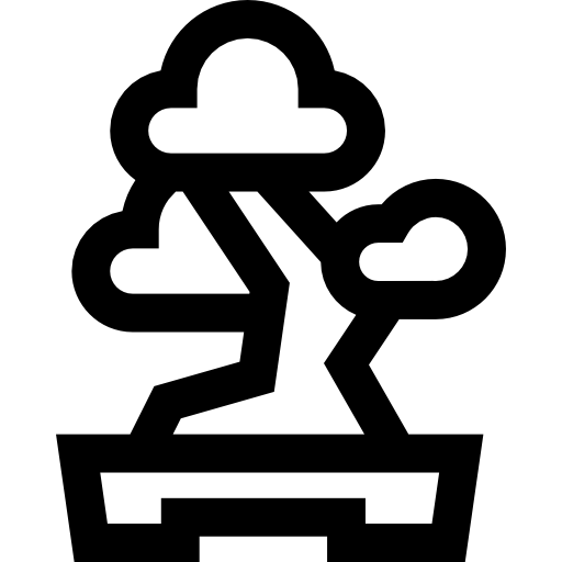 Bonsai Basic Straight Lineal icon