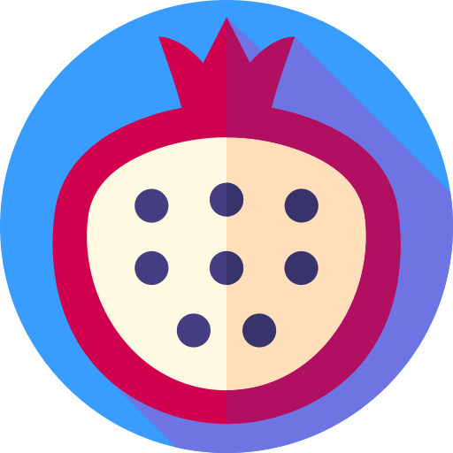 granatapfel Flat Circular Flat icon