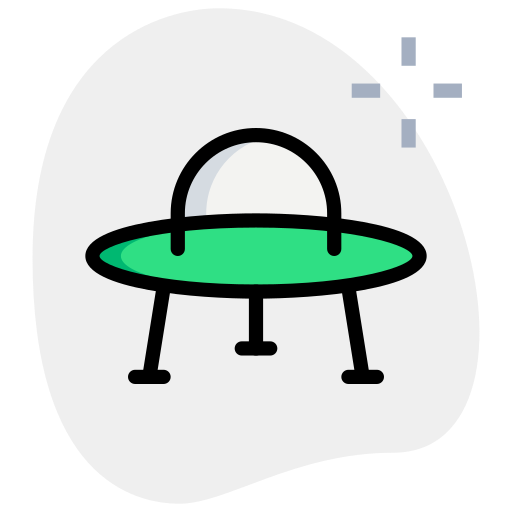 ufo Generic Rounded Shapes Ícone