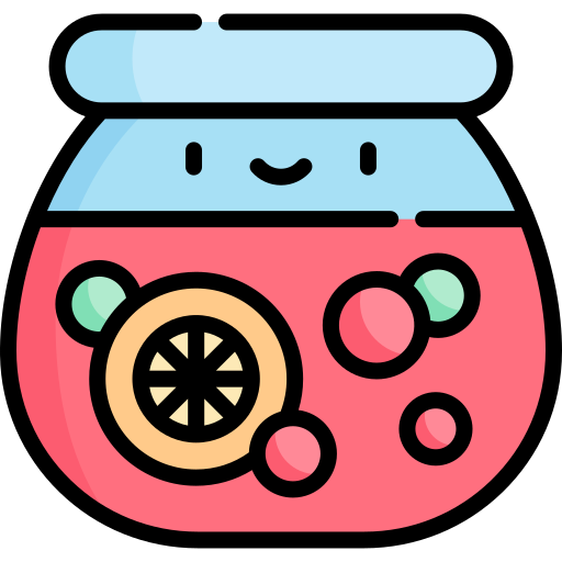 Punch Kawaii Lineal color icon