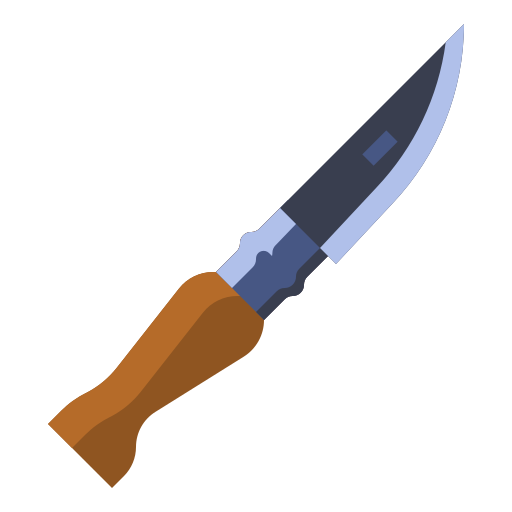 coltello da taglio PongsakornRed Flat icona