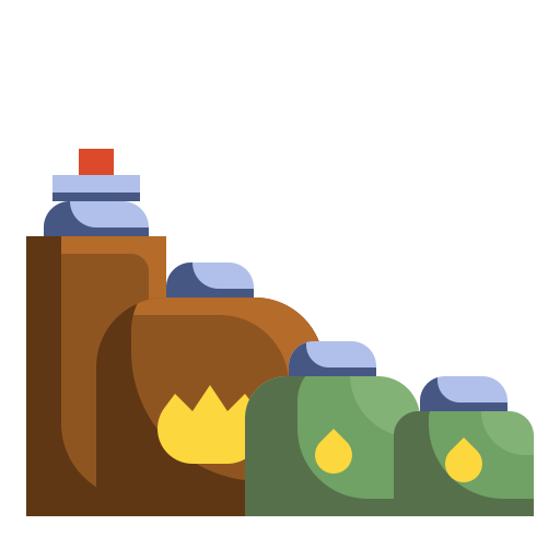 gas de camping PongsakornRed Flat icono