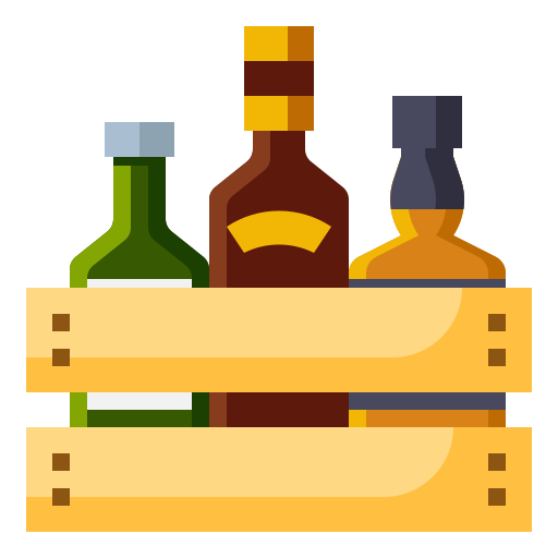 alkohol PongsakornRed Flat icon