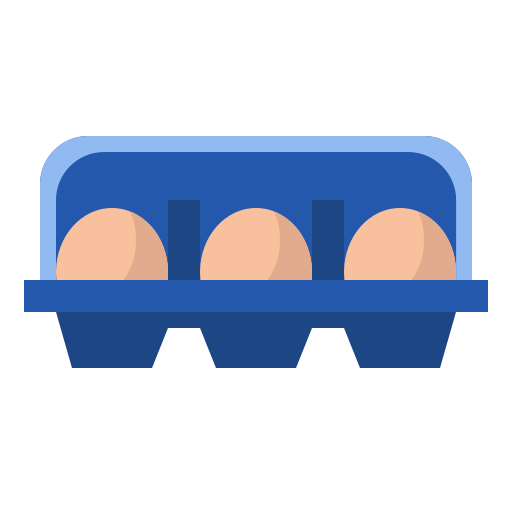 Eggs PongsakornRed Flat icon