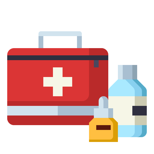 First aid kit PongsakornRed Flat icon