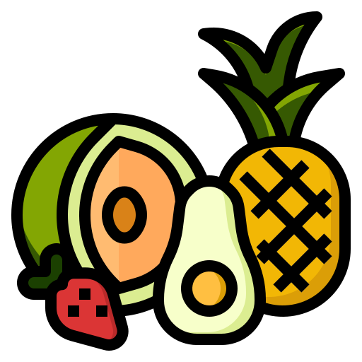 früchte PongsakornRed Lineal Color icon