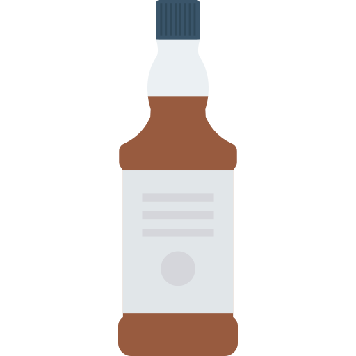 Бутылка пива Dinosoft Flat иконка