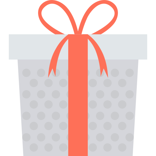 Gift box Dinosoft Flat icon