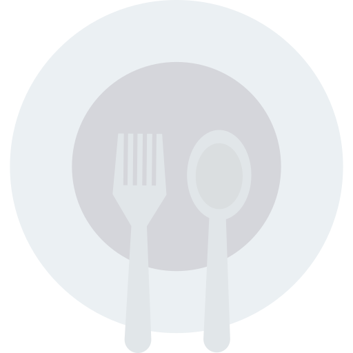 Spoon and fork Dinosoft Flat icon