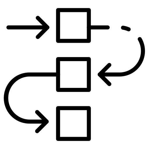 organigramme Dinosoft Lineal Icône