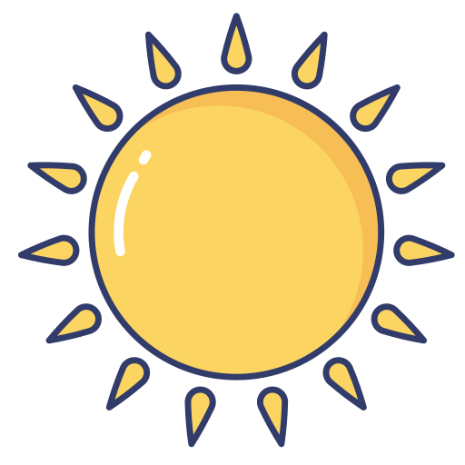 태양 Dinosoft Lineal Color icon