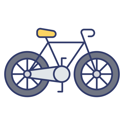 rower Dinosoft Lineal Color ikona
