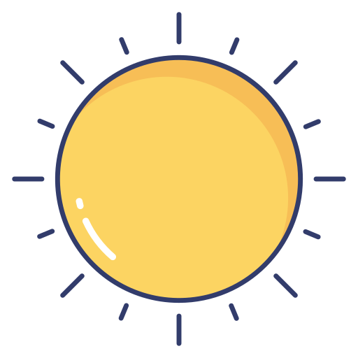 태양 Dinosoft Lineal Color icon