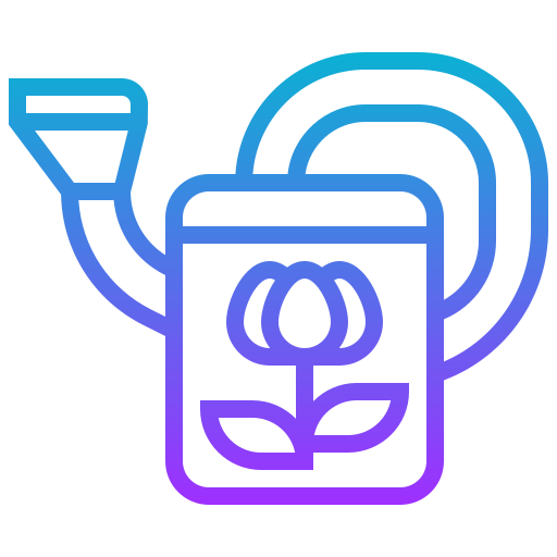 Watering can Meticulous Gradient icon