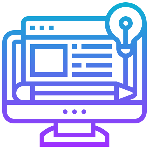 computadora Meticulous Gradient icono