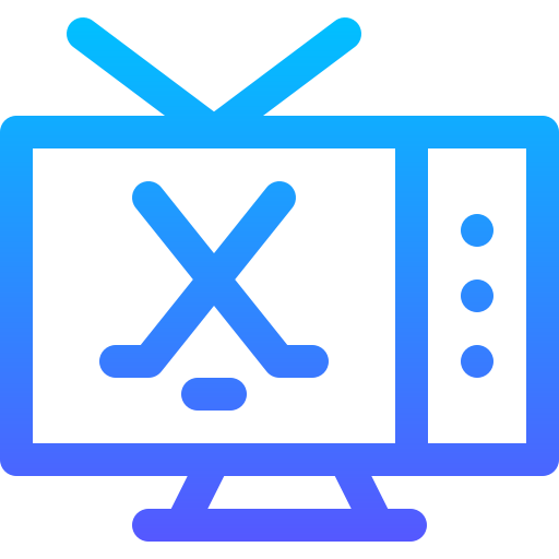 hokej Basic Gradient Lineal color ikona