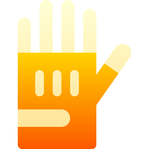 rękawice Basic Gradient Gradient ikona