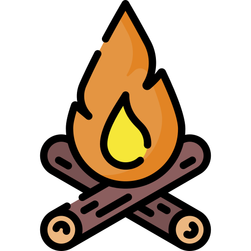 lagerfeuer Special Lineal color icon