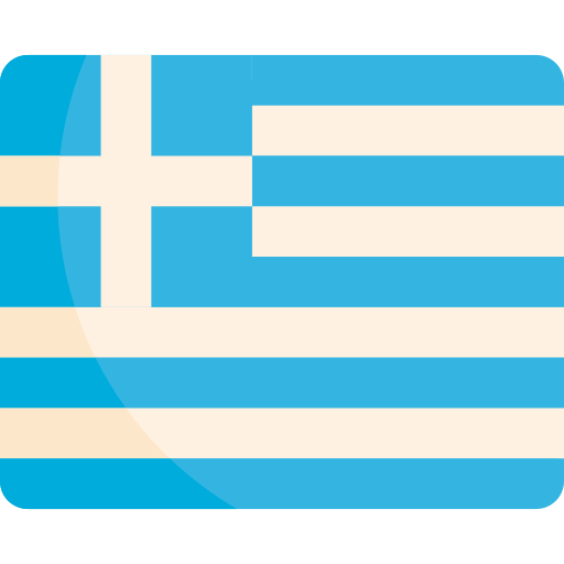 grecia Kawaii Flat icono