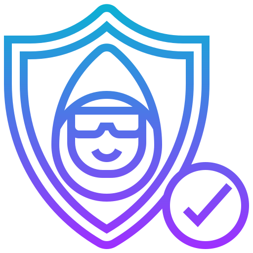 sicurezza informatica Meticulous Gradient icona