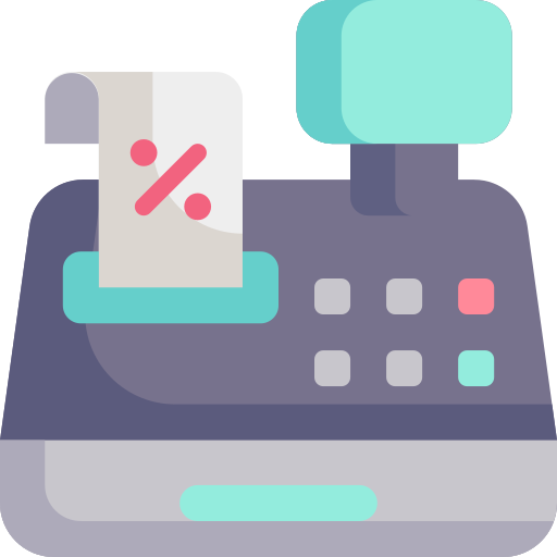 Cash register Generic Flat icon