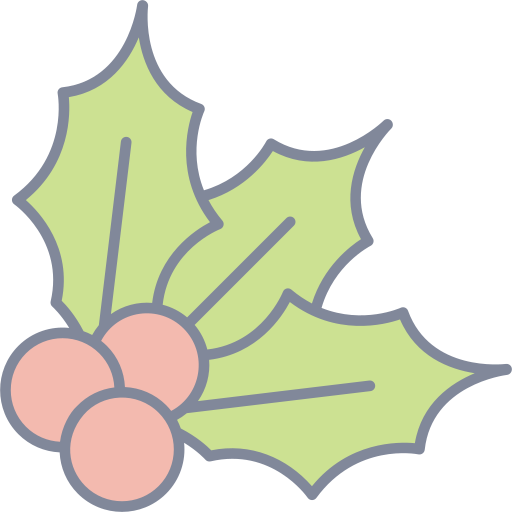 Holly Generic Outline Color icon