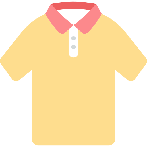koszulka polo Generic Flat ikona