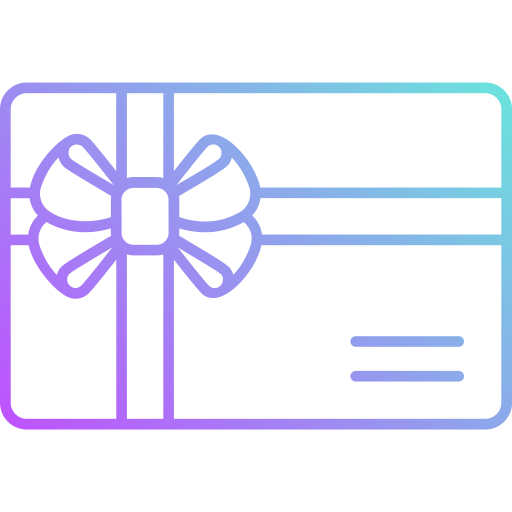 Gift card Generic Gradient icon