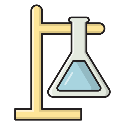 Flask Vector Stall Lineal Color icon