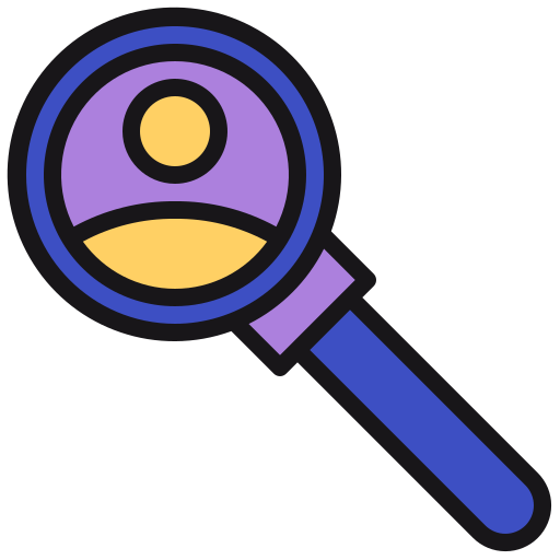 Job search Generic Outline Color icon