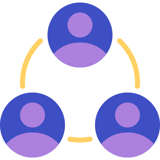 Collaboration Generic Flat icon