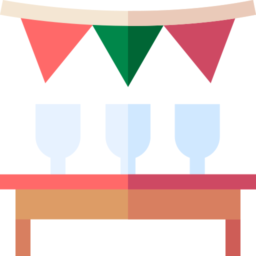 party Basic Straight Flat icon