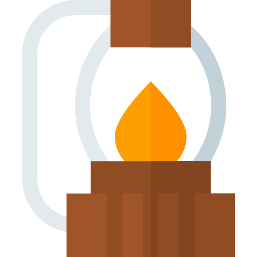 石油ランプ Basic Straight Flat icon