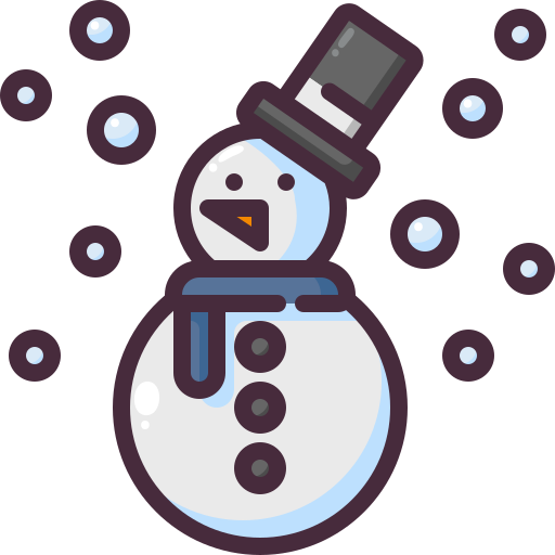 눈사람 Generic Outline Color icon