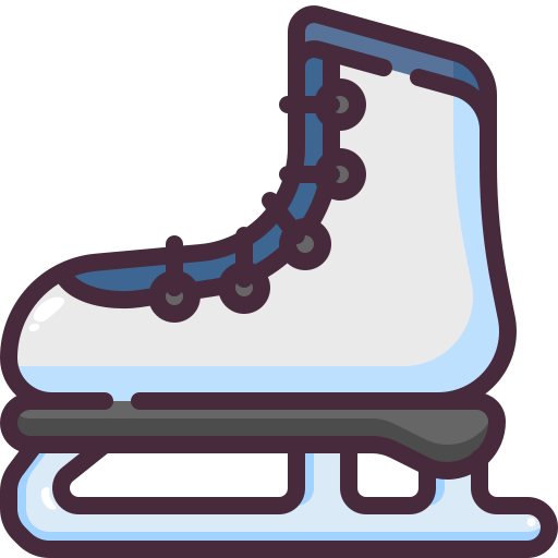 patin à glace Generic Outline Color Icône