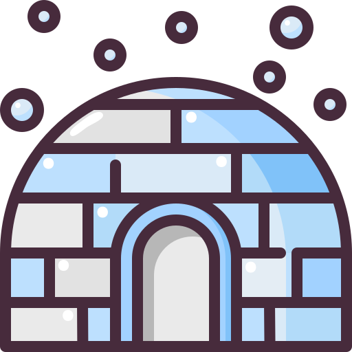 igloo Generic Outline Color ikona