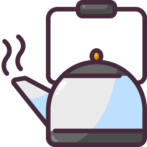 Teapot Generic Outline Color icon
