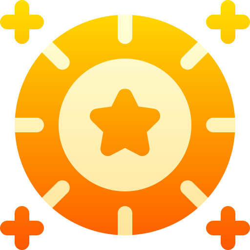 コイン Basic Gradient Gradient icon