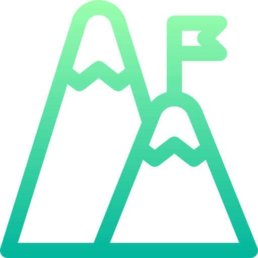 산 Basic Gradient Lineal color icon