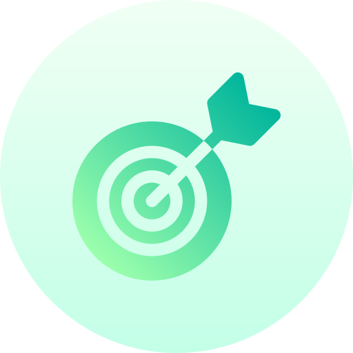 doel Basic Gradient Circular icoon